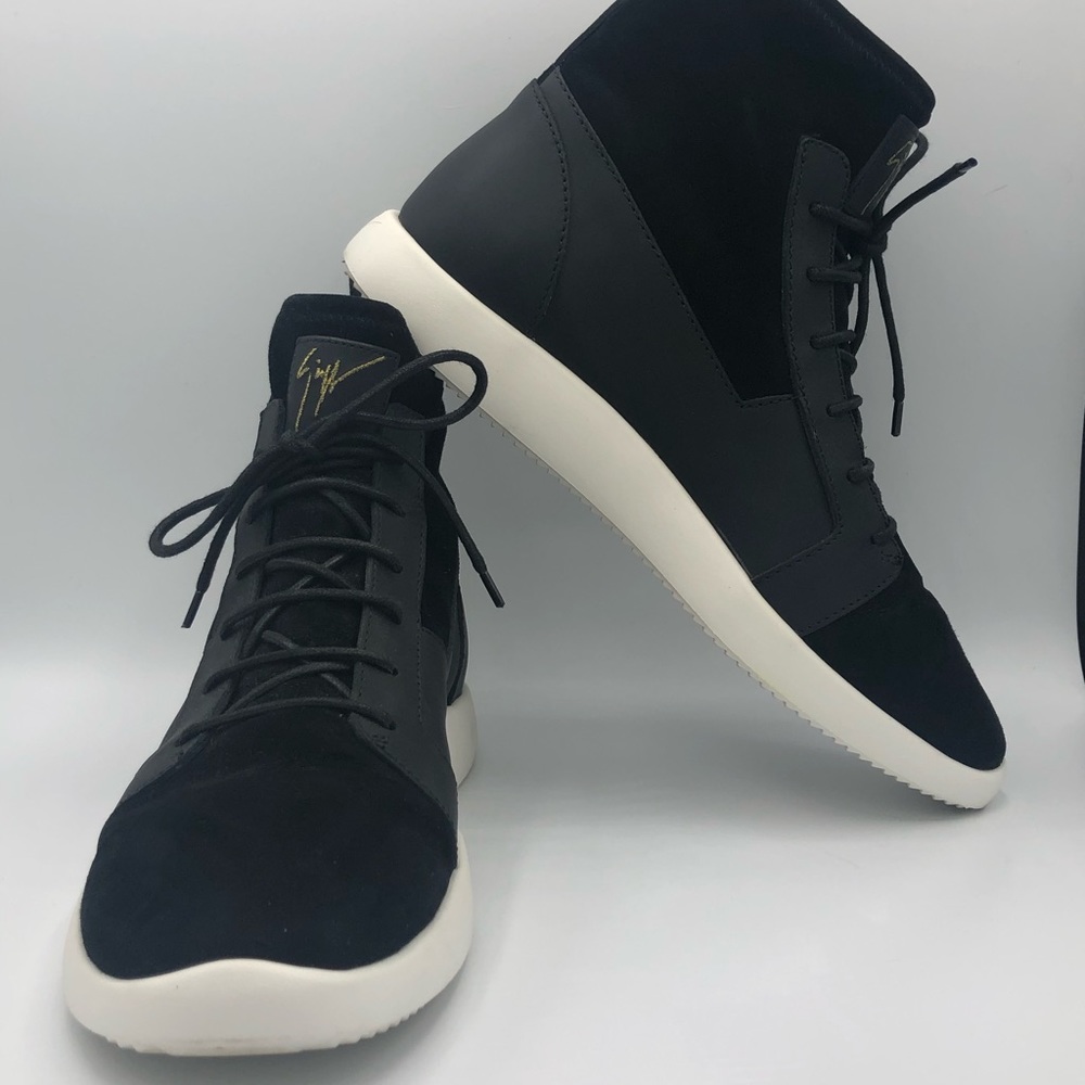 Giuseppe Zanottis Suede High Tops